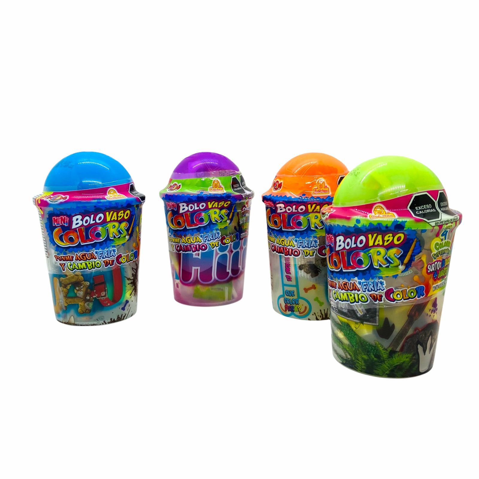 MINI BOLO VASO COLORS PZ